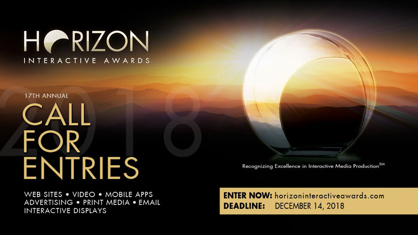 Photo of Horizon Interactive Web Design Awards Call for Entries Deadline is Approaching