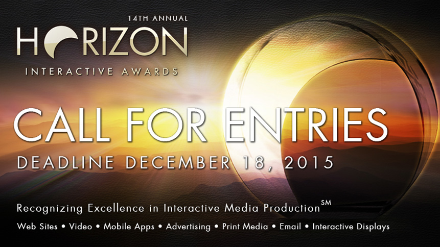 Photo of 2015 Horizon Interactive Awards Call for Entries is Now Open