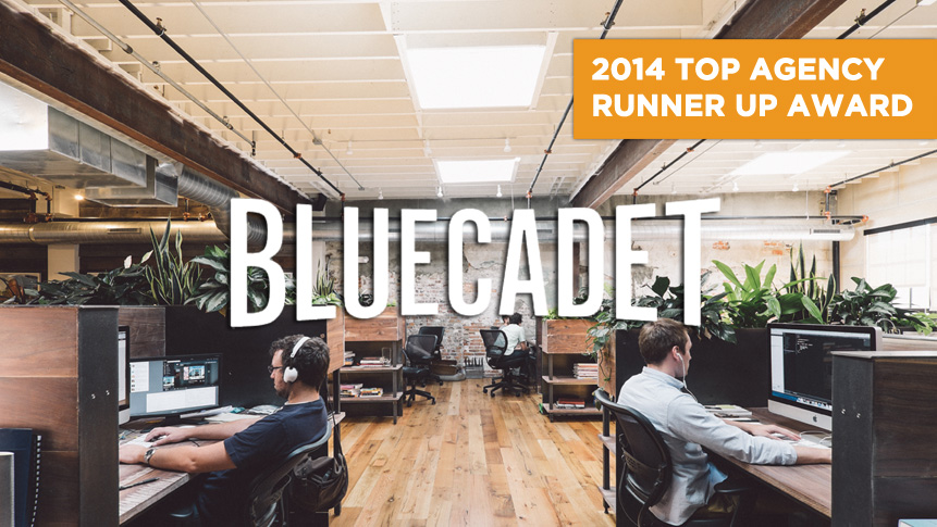 Photo of Top Agency Runner Up Bluecadet takes home the inaugural award in this year’s competition