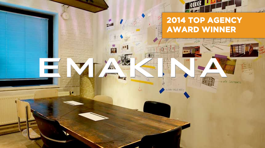Photo of Emakina Agency talks with the Horizon Interactive Awards about the 2014 Top Agency Honor